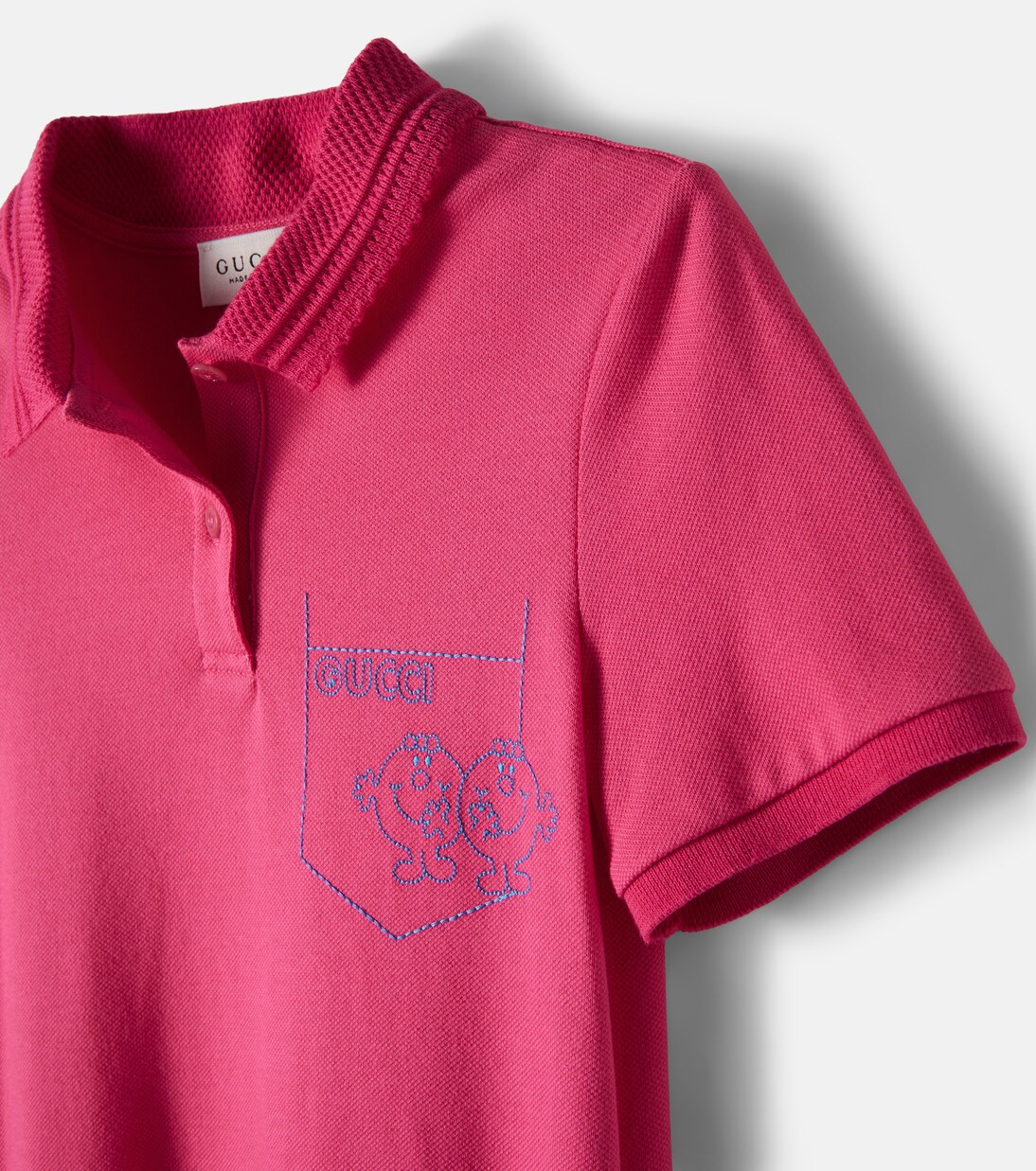 x Mr. Men Little Miss cotton-blend polo dress | Gucci Kids