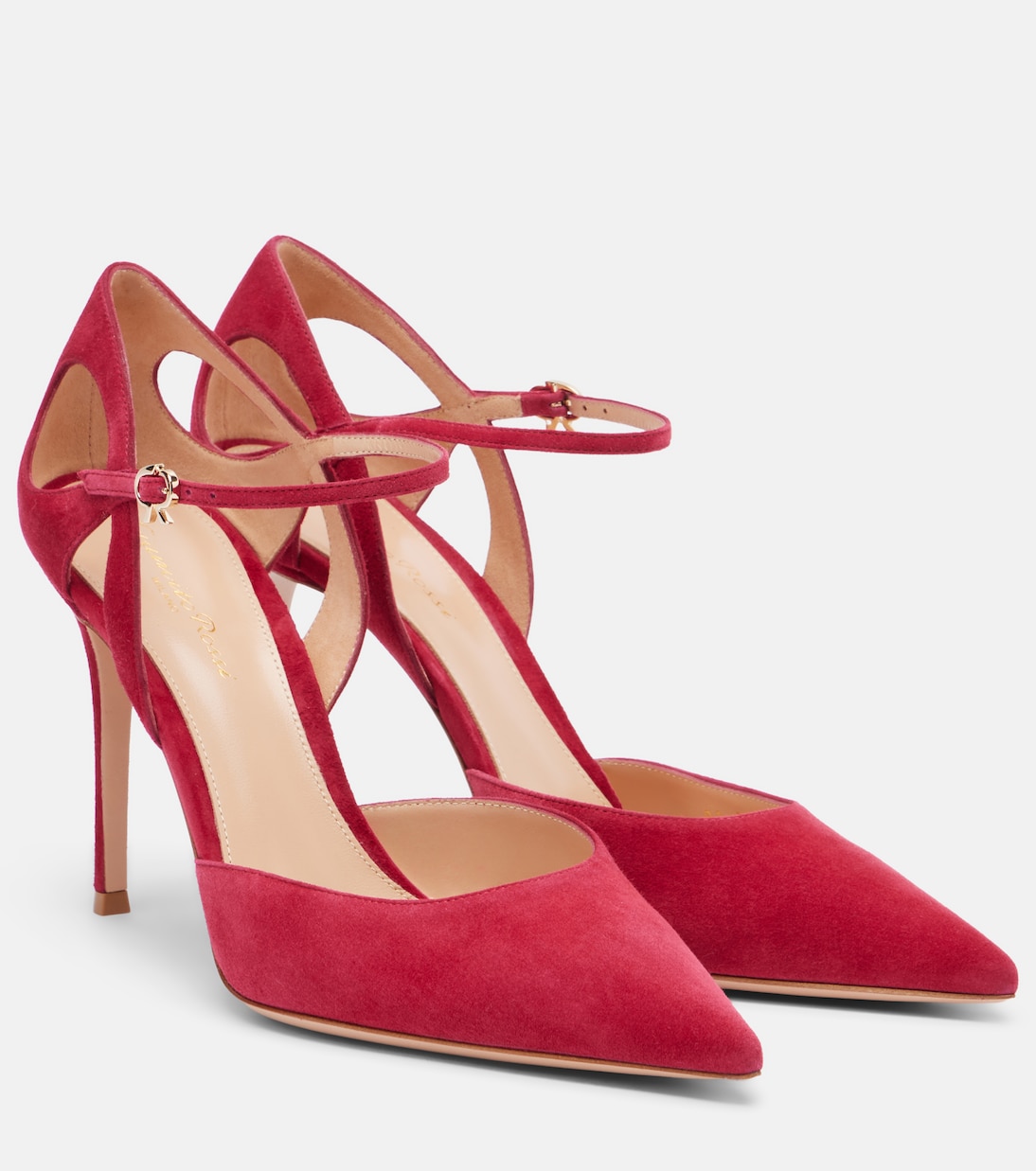 绒面革高跟鞋 | Gianvito Rossi