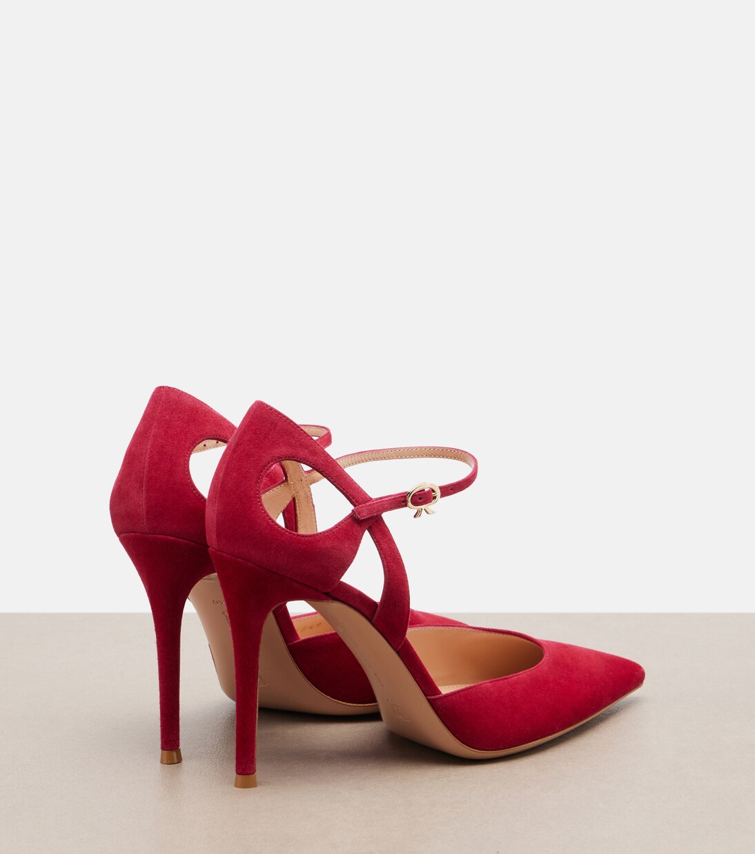 绒面革高跟鞋 | Gianvito Rossi