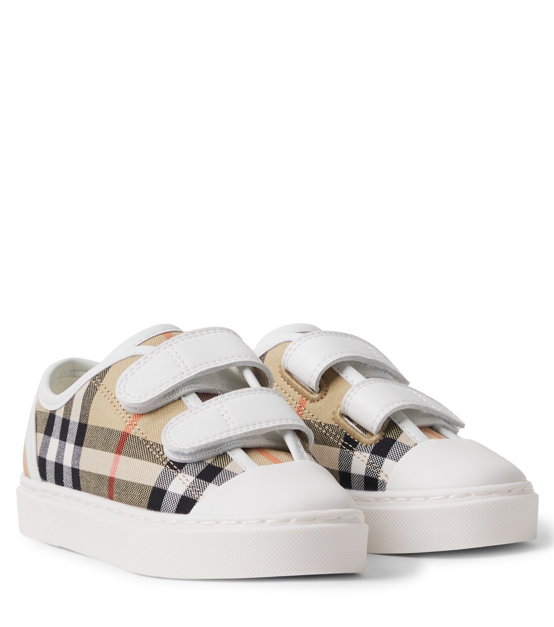 Burberry Check canvas sneakers | Burberry Kids