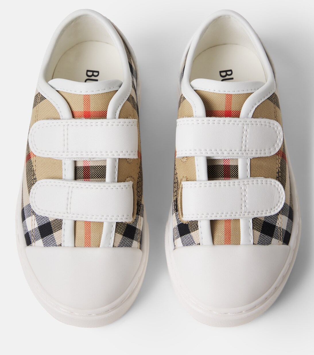 Burberry Check canvas sneakers | Burberry Kids