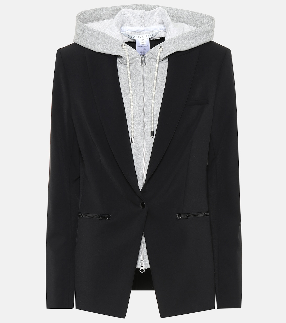 Scuba Dickey hooded jacket | Veronica Beard