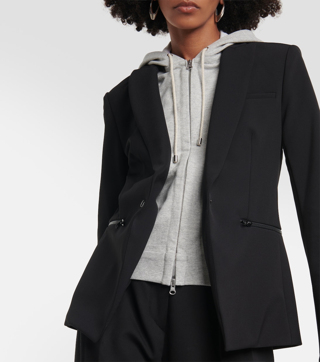 Scuba Dickey hooded jacket | Veronica Beard