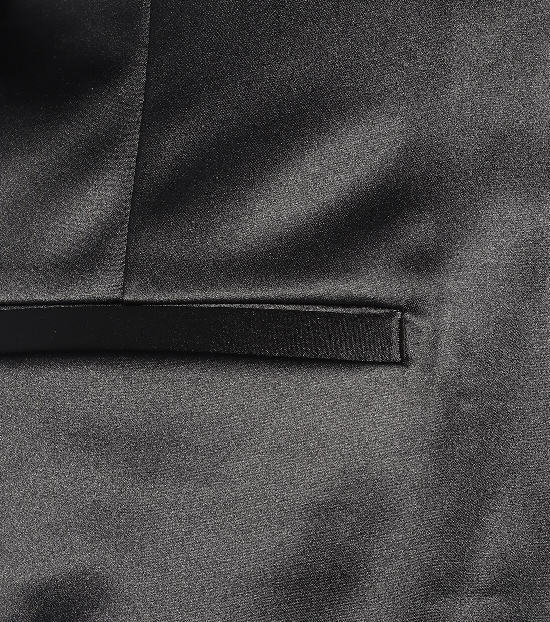 Pantalon ample à taille haute en satin | Dodo Bar Or