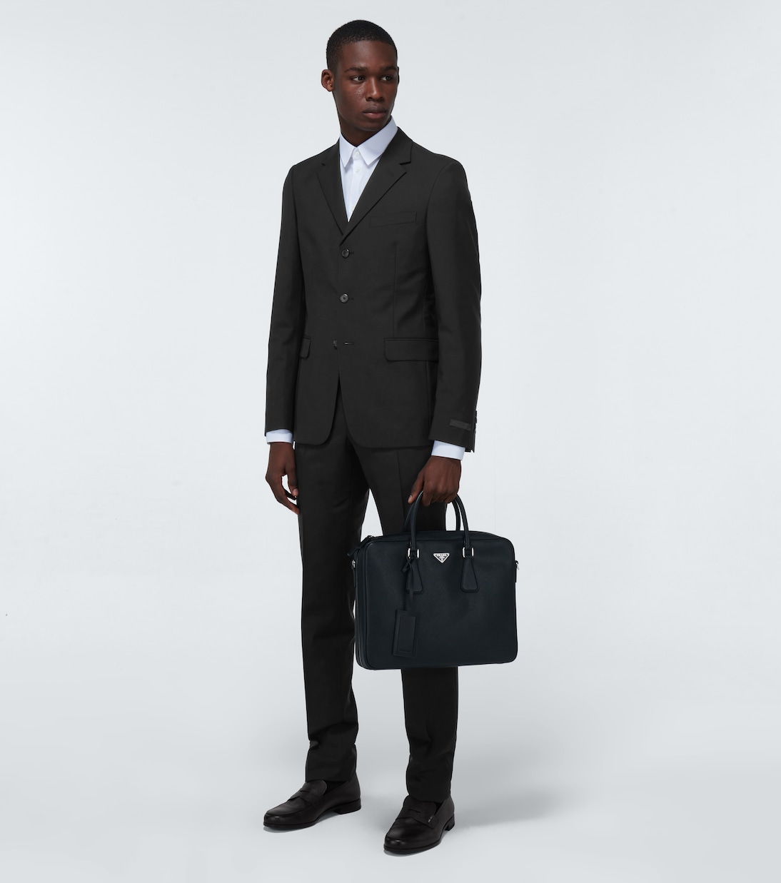 Formal wool and mohair-blend suit | Prada