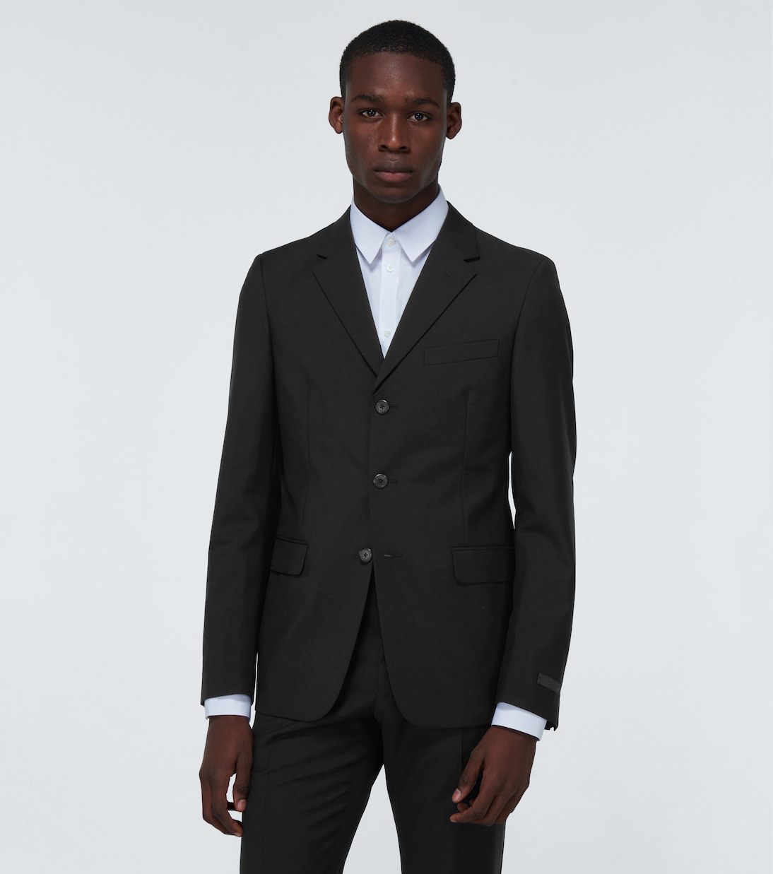 Formal wool and mohair-blend suit | Prada