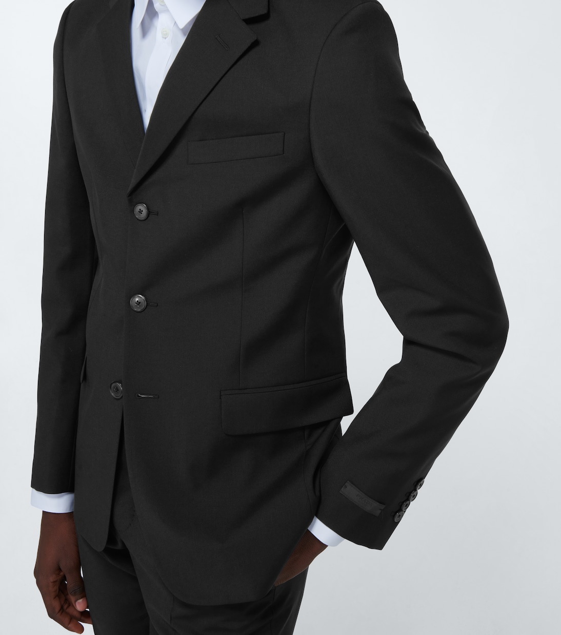 Formal wool and mohair-blend suit | Prada