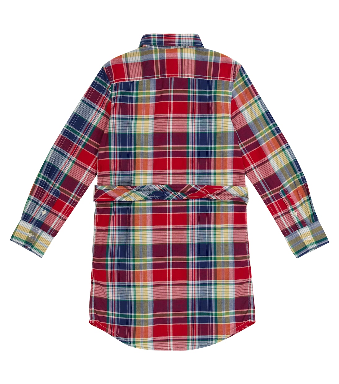 Robe à carreaux en coton | Polo Ralph Lauren Kids