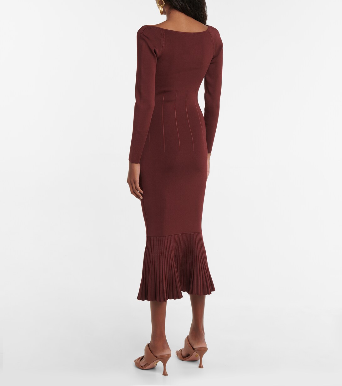 Midikleid Atalanta aus Rippstrick | Galvan