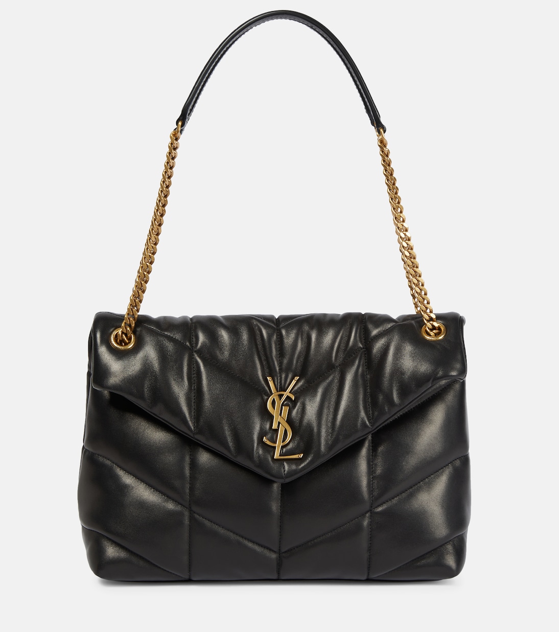 Puffer Medium leather shoulder bag | Saint Laurent