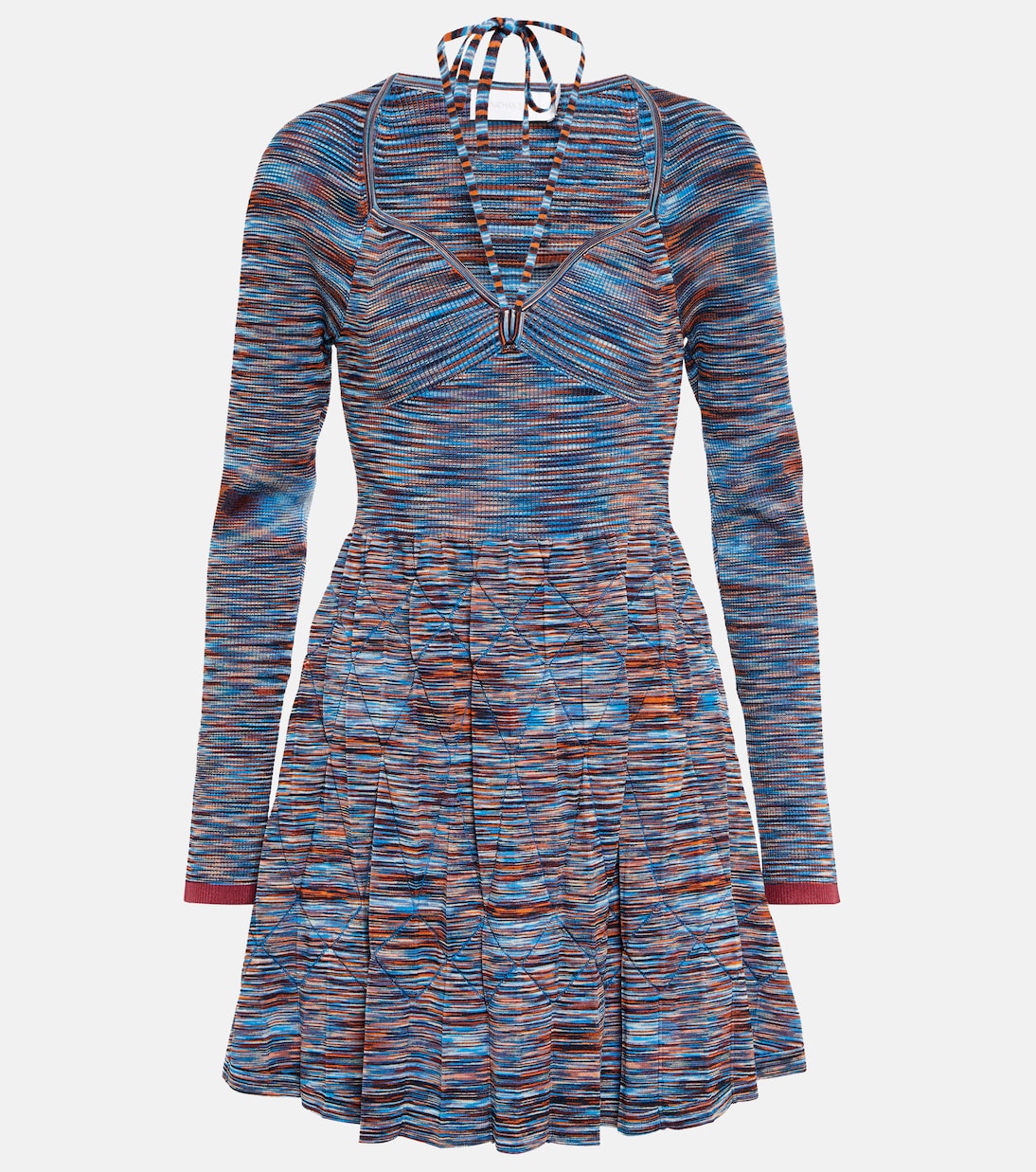 Vestido corto Selene teñido por inmersión | Simkhai