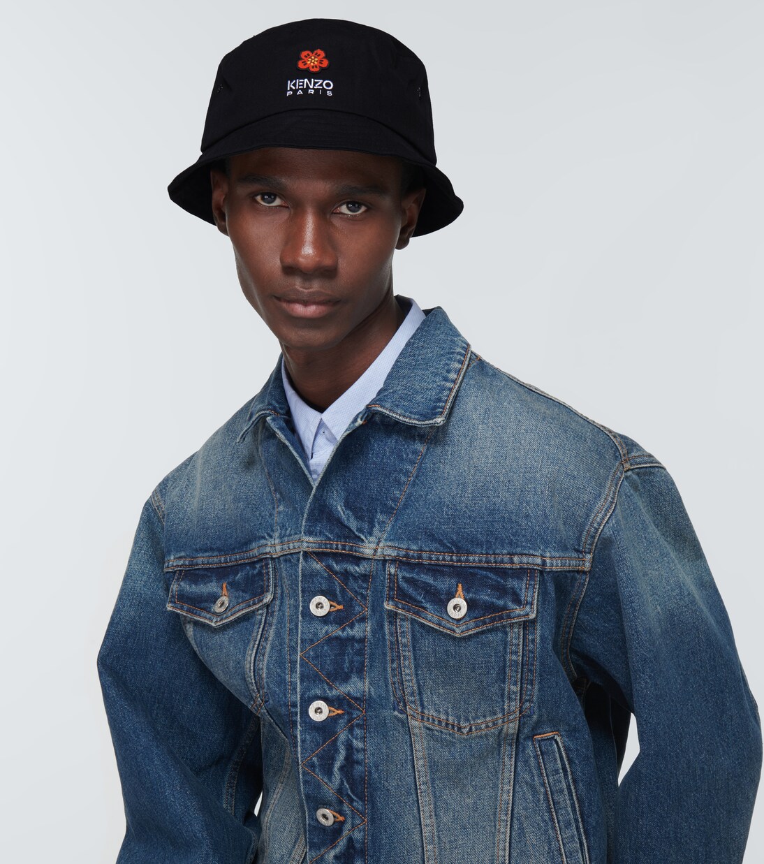 Boke Flower canvas bucket hat | Kenzo