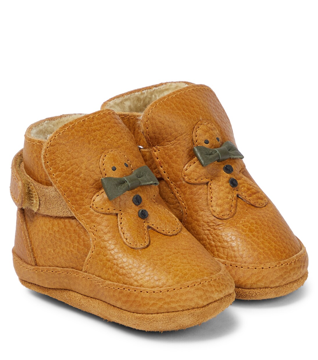 Baby Aggas Lining leather booties | Donsje