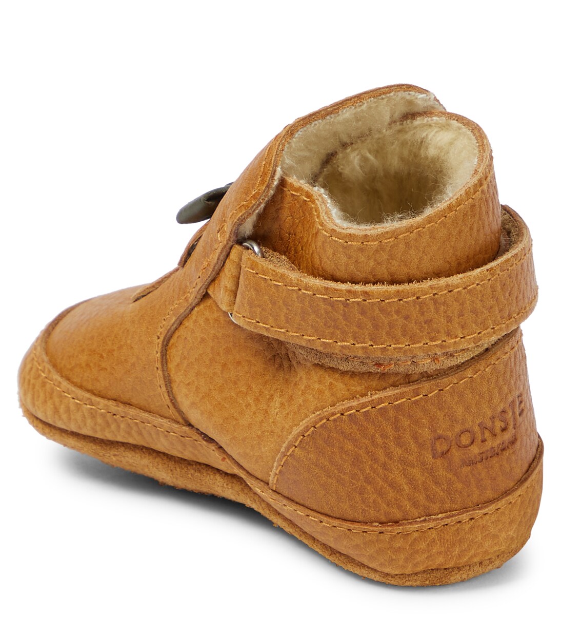 Baby Aggas Lining leather booties | Donsje