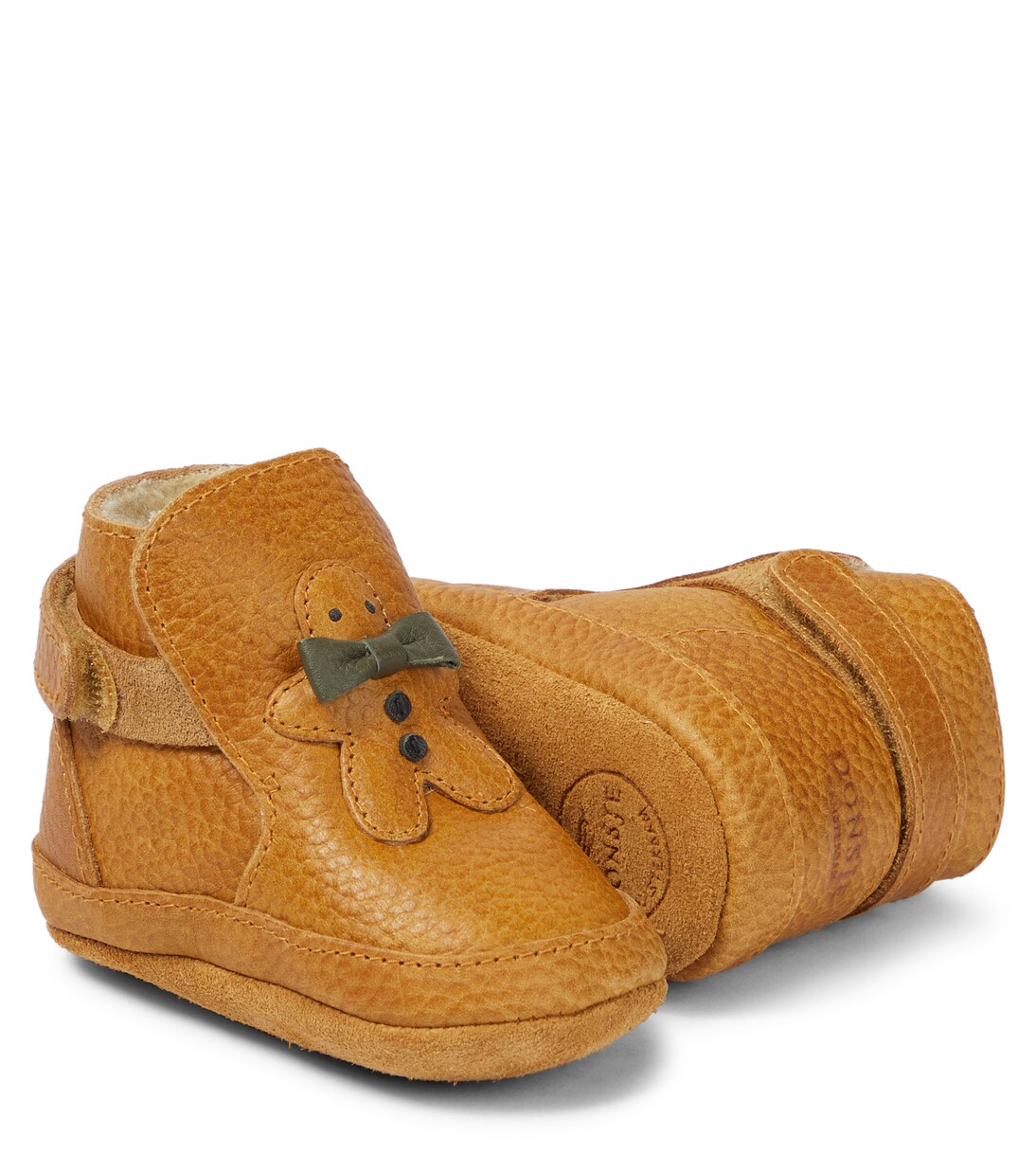 Baby Aggas Lining leather booties | Donsje