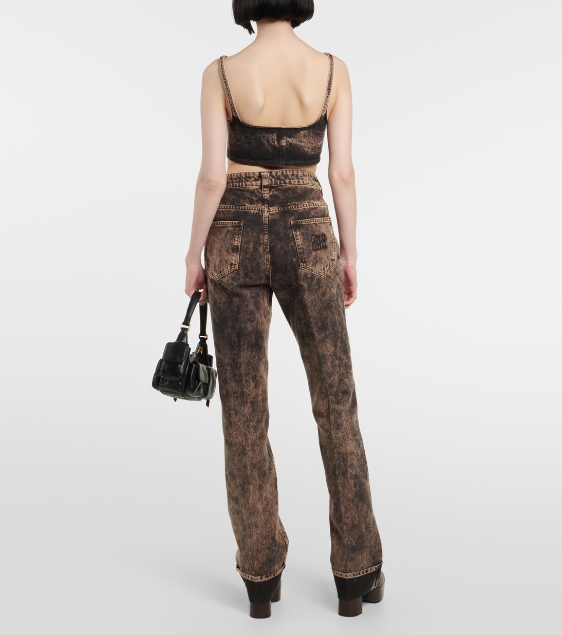 Low-Rise Straight Jeans | Miu Miu