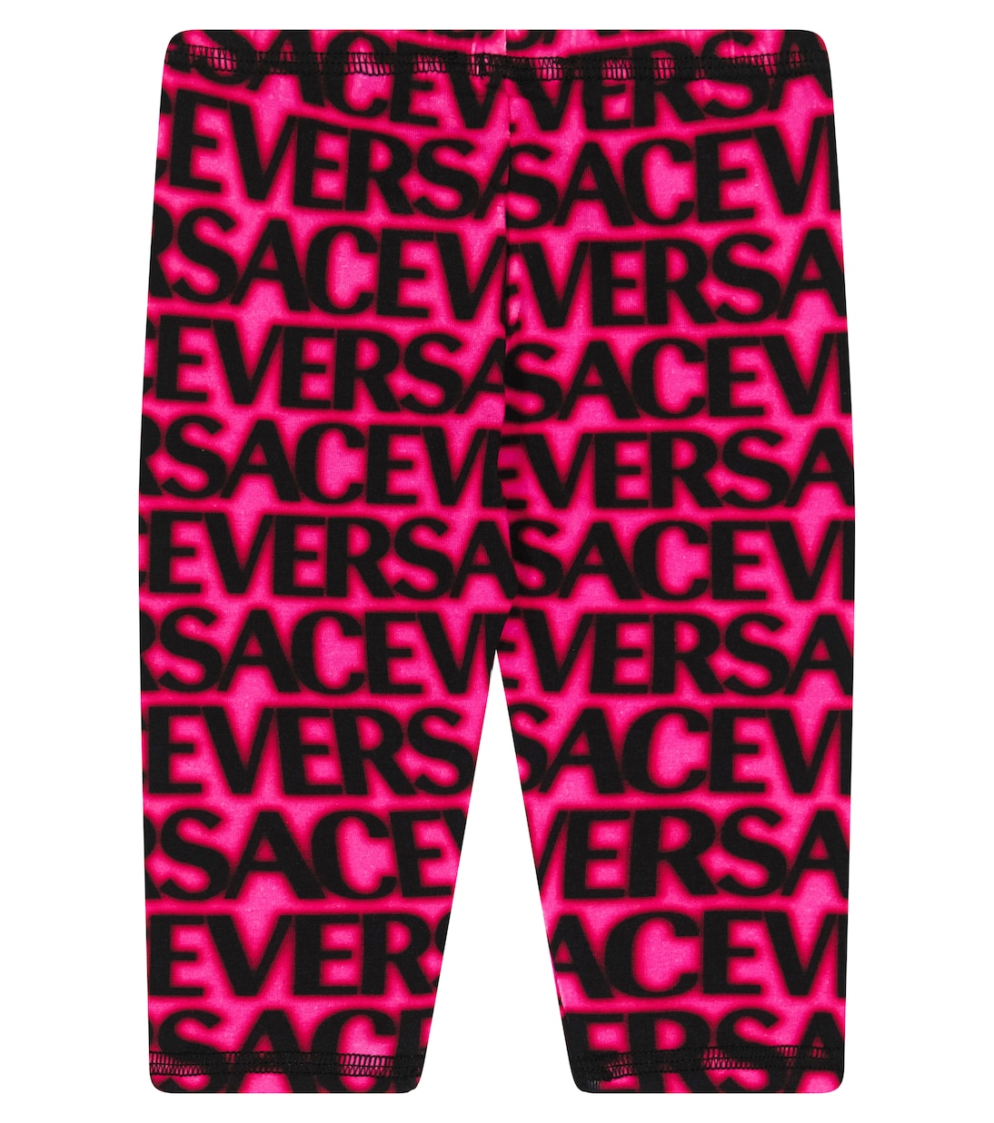 Baby logo cotton-blend leggings | Versace Kids