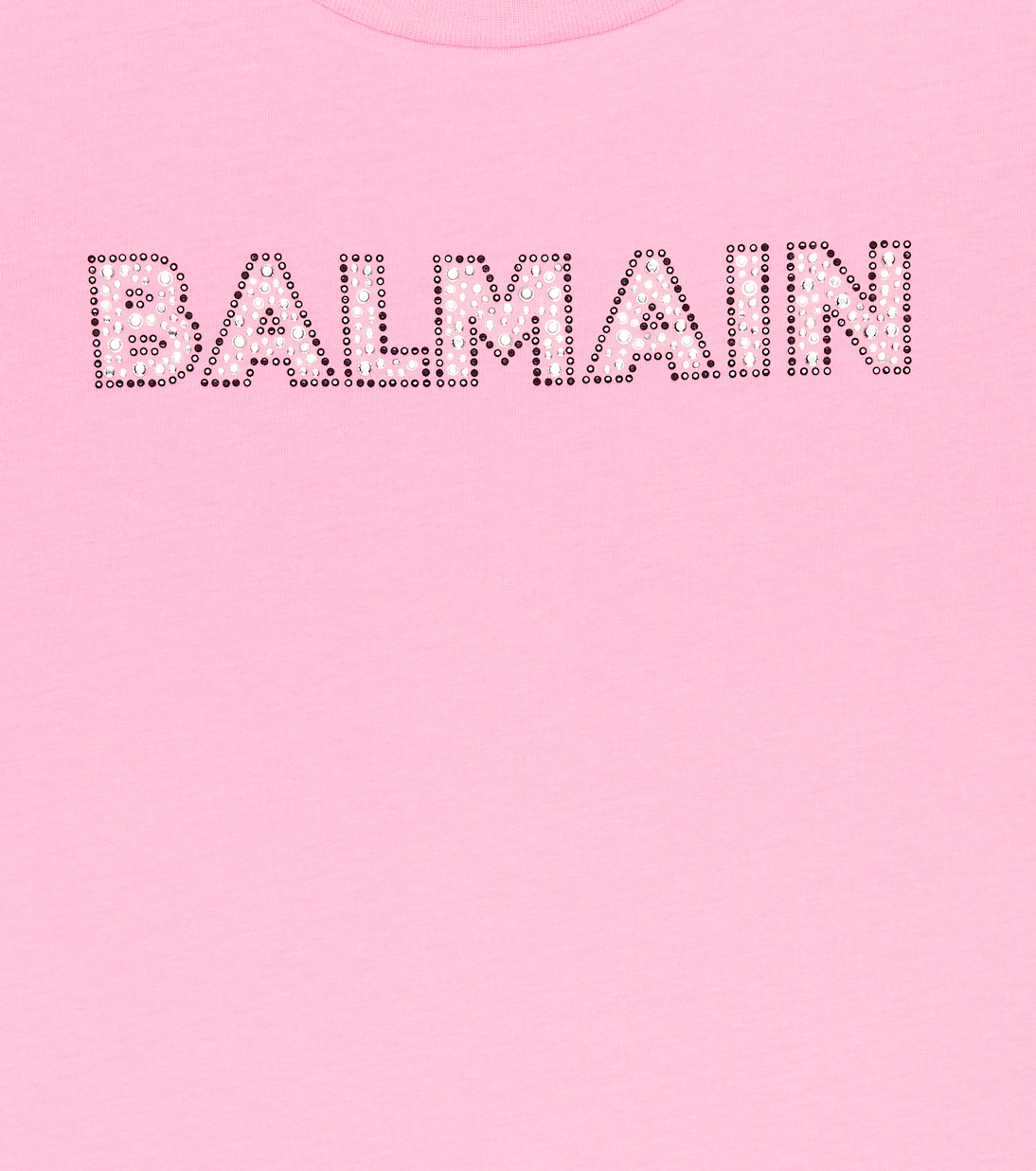 Logo cotton jersey T-shirt | Balmain Kids