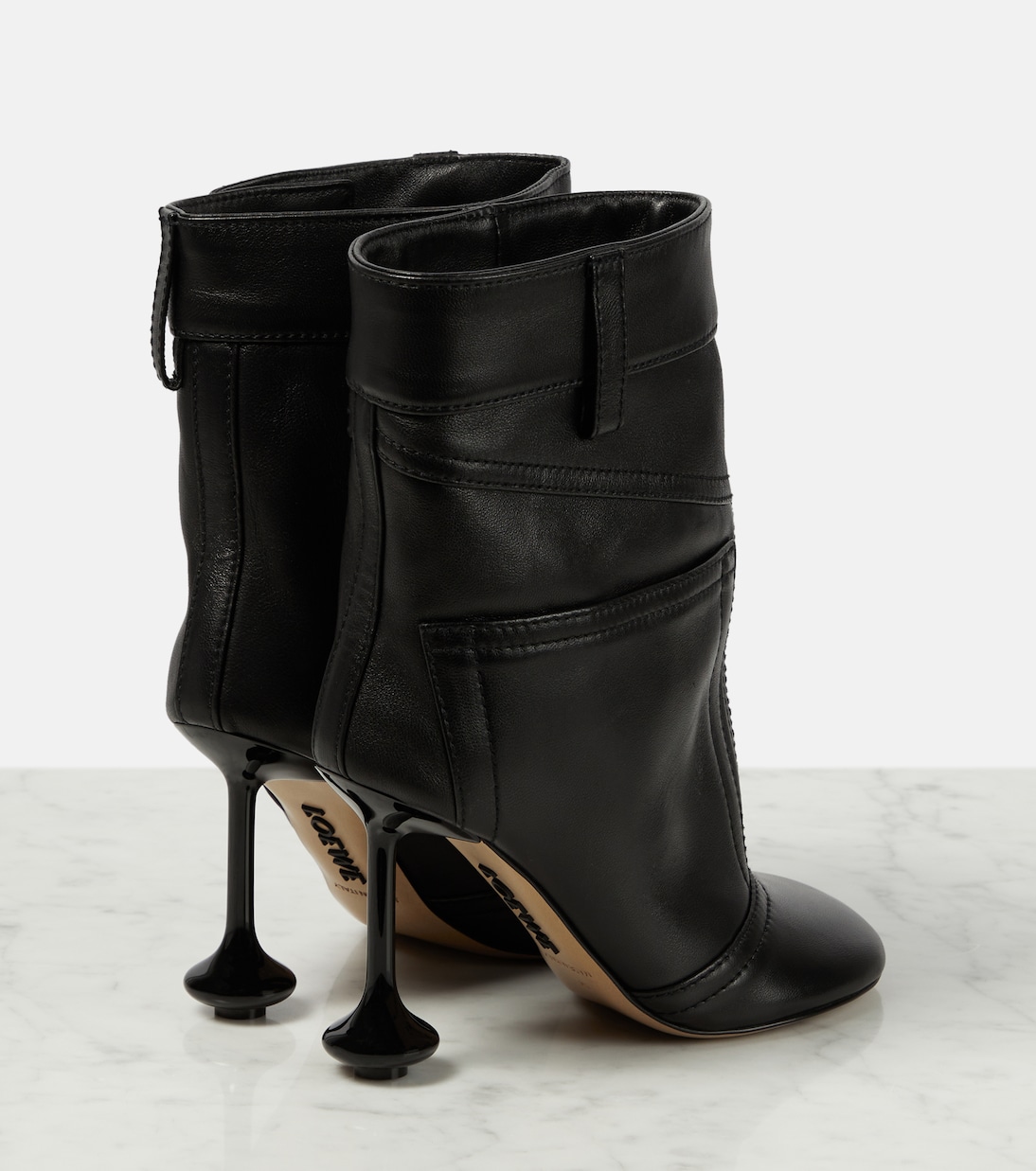 Toy leather ankle boots | Loewe