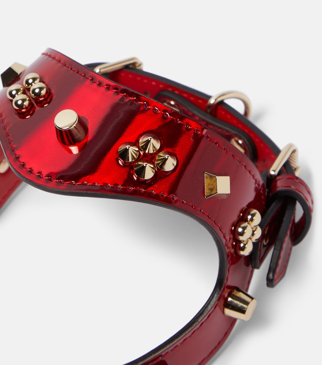 Loubiharness embellished leather dog harness | Christian Louboutin