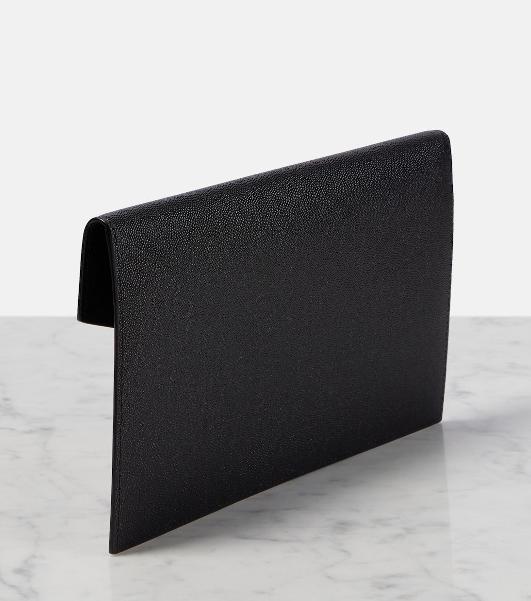 Uptown leather clutch | Saint Laurent