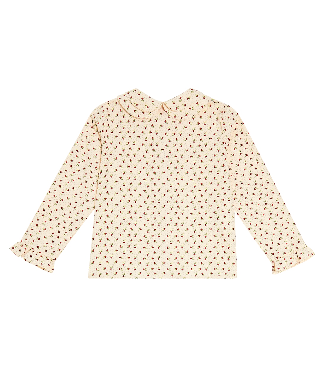 Ania floral cotton shirt | La Coqueta