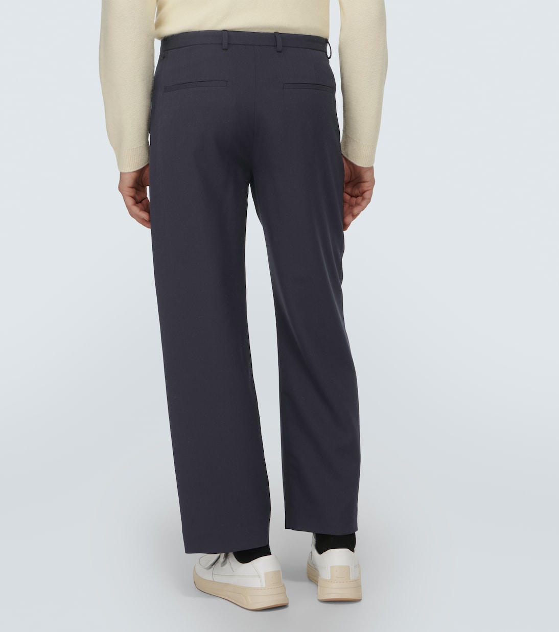 Prop wool-blend straight pants | Acne Studios