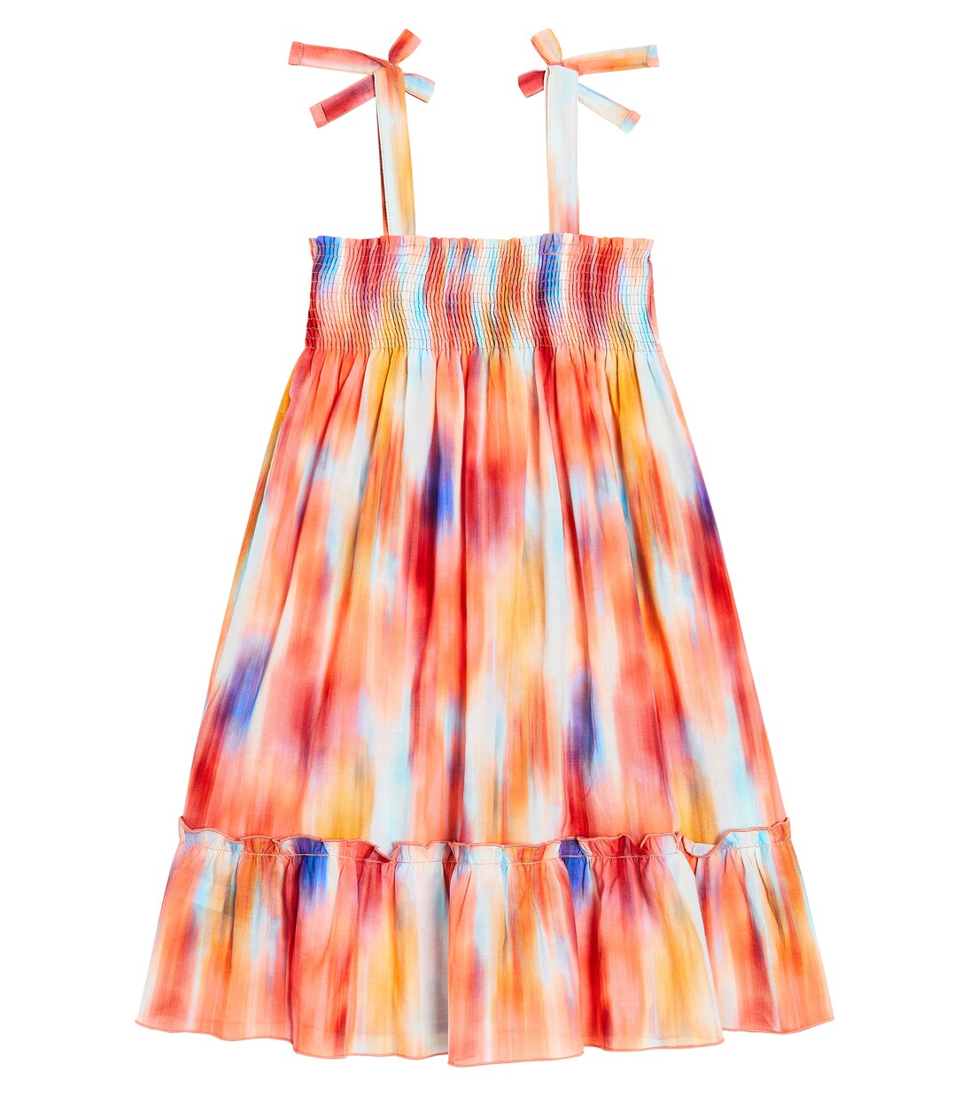 Gloss tie-dye cotton dress | Vilebrequin Kids