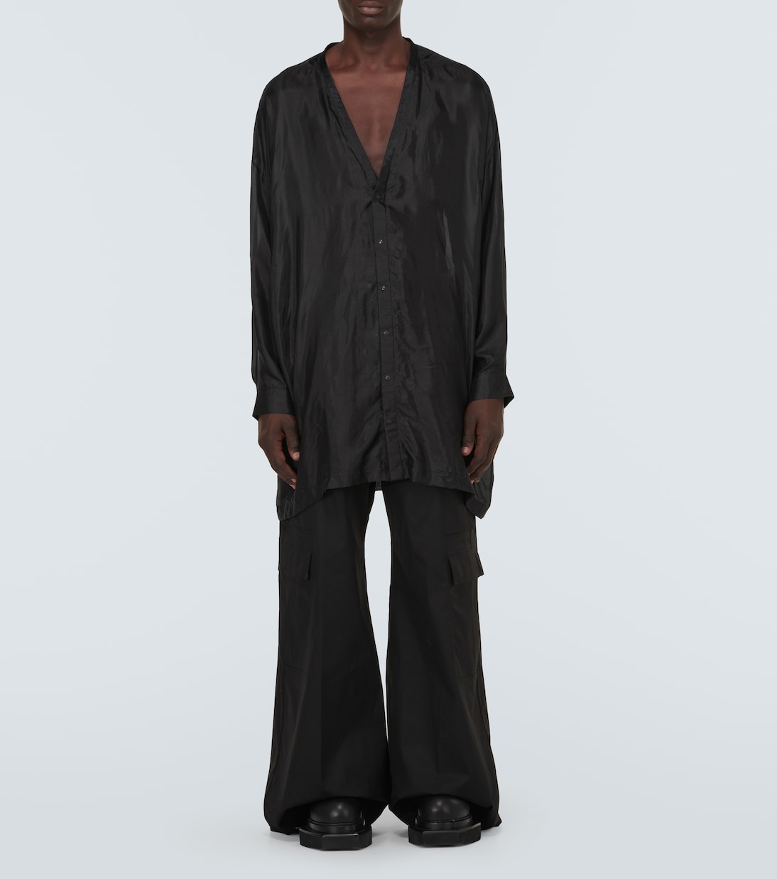 Larry silk shirt | Rick Owens