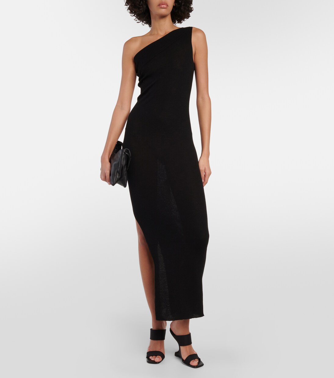 Robe longue Athena en laine vierge | Rick Owens