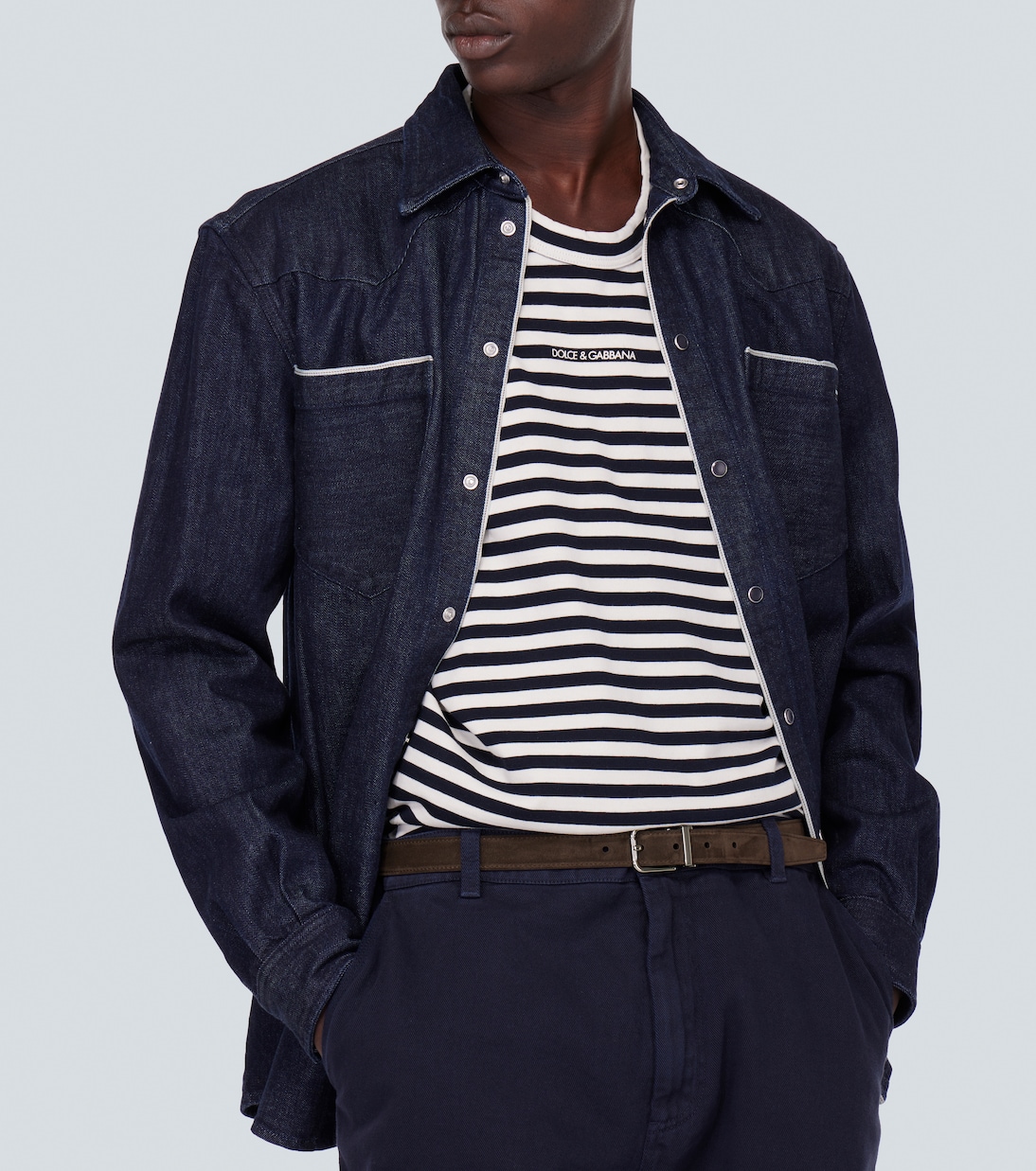 25mm suede belt | Dolce&Gabbana