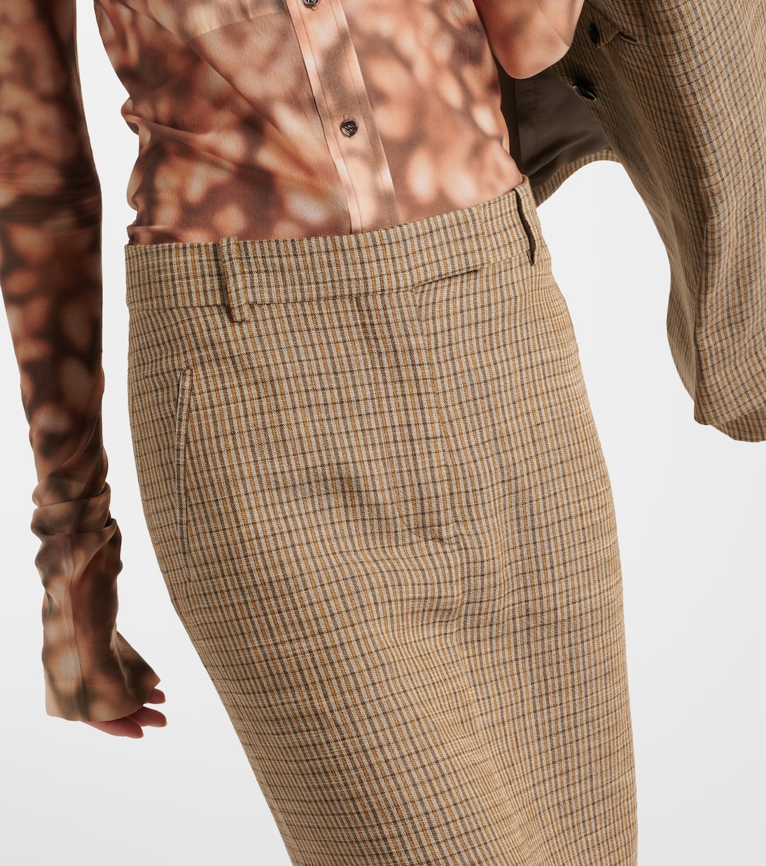 Maxirock aus einem Leinengemisch | Acne Studios