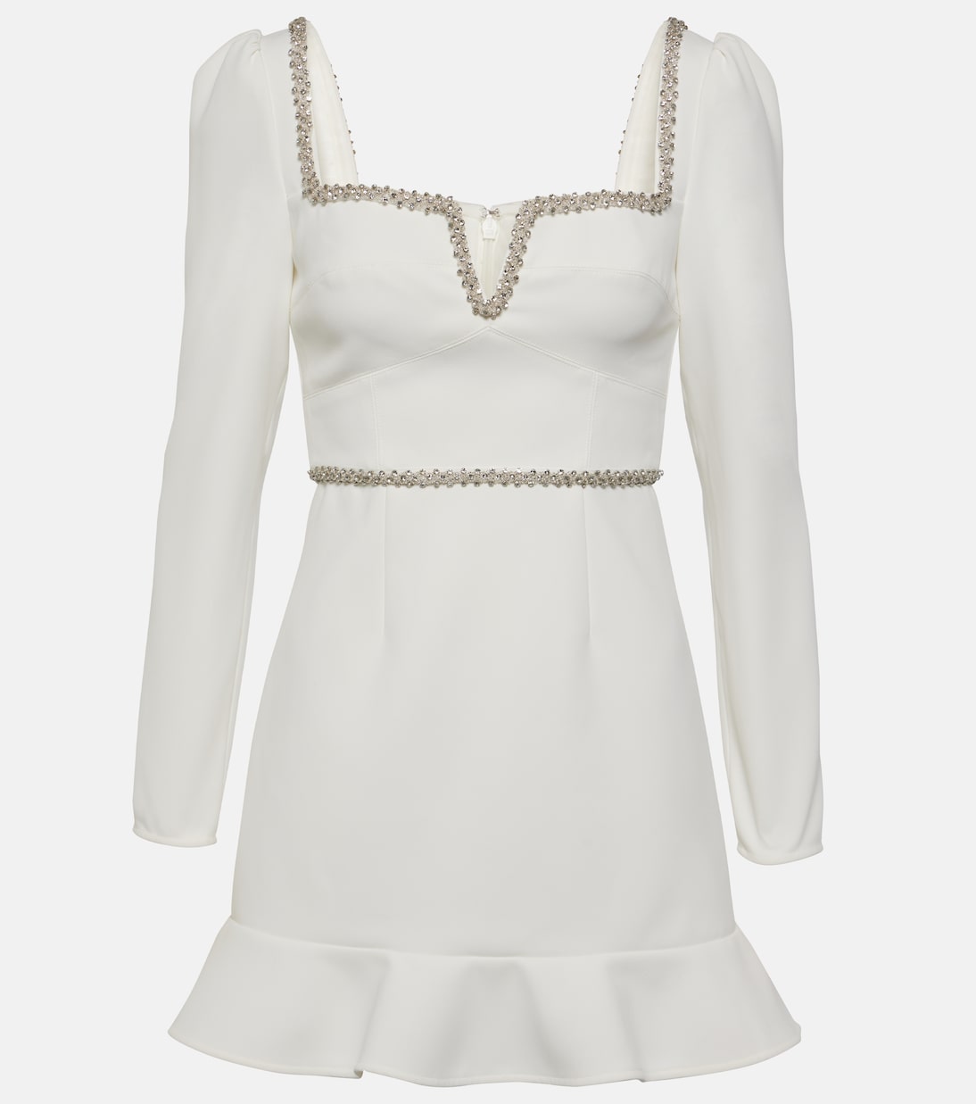 Minikleid aus Crêpe | Self-Portrait