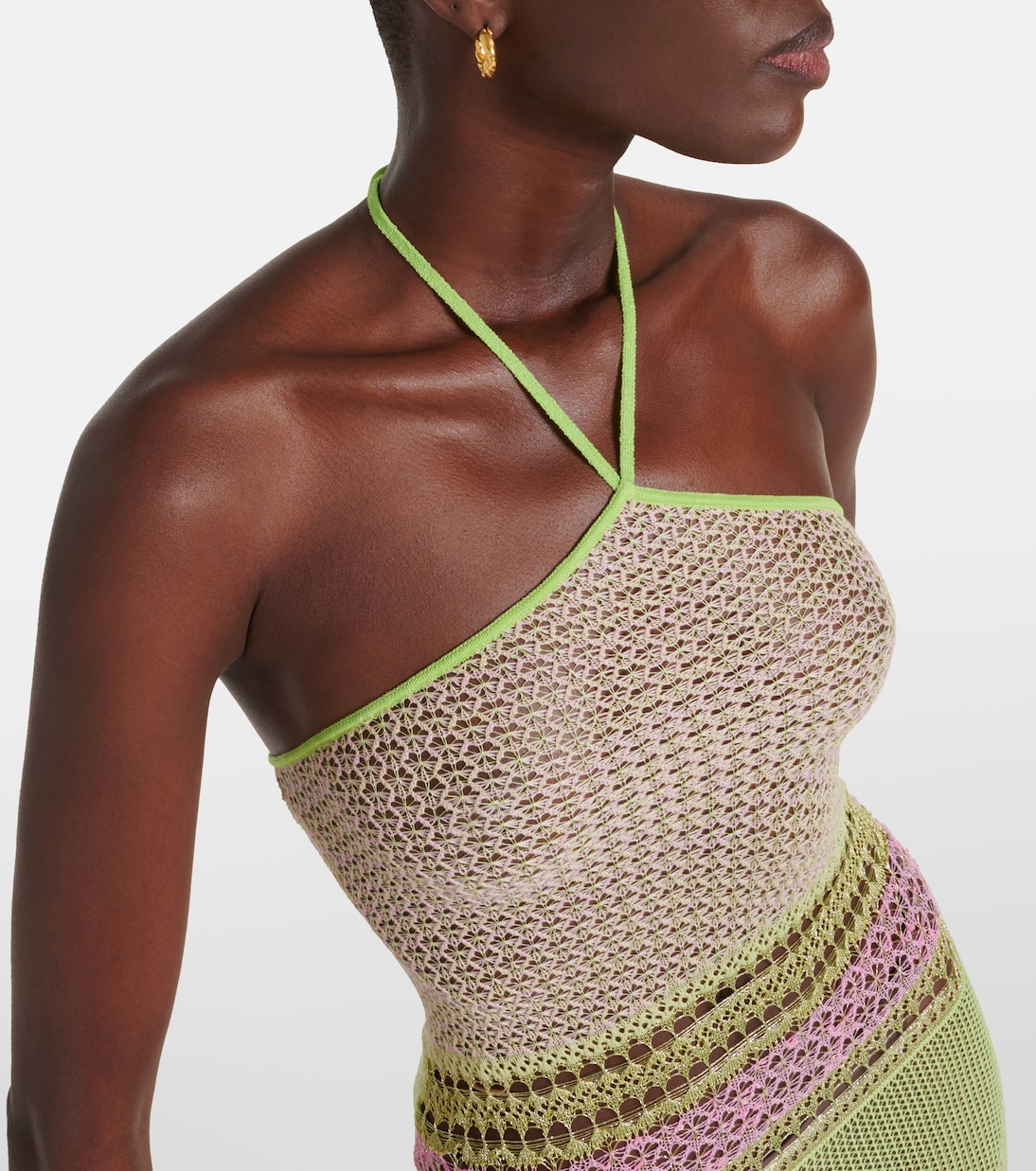 Robe longue Natalie en coton mélangé | Roberta Einer