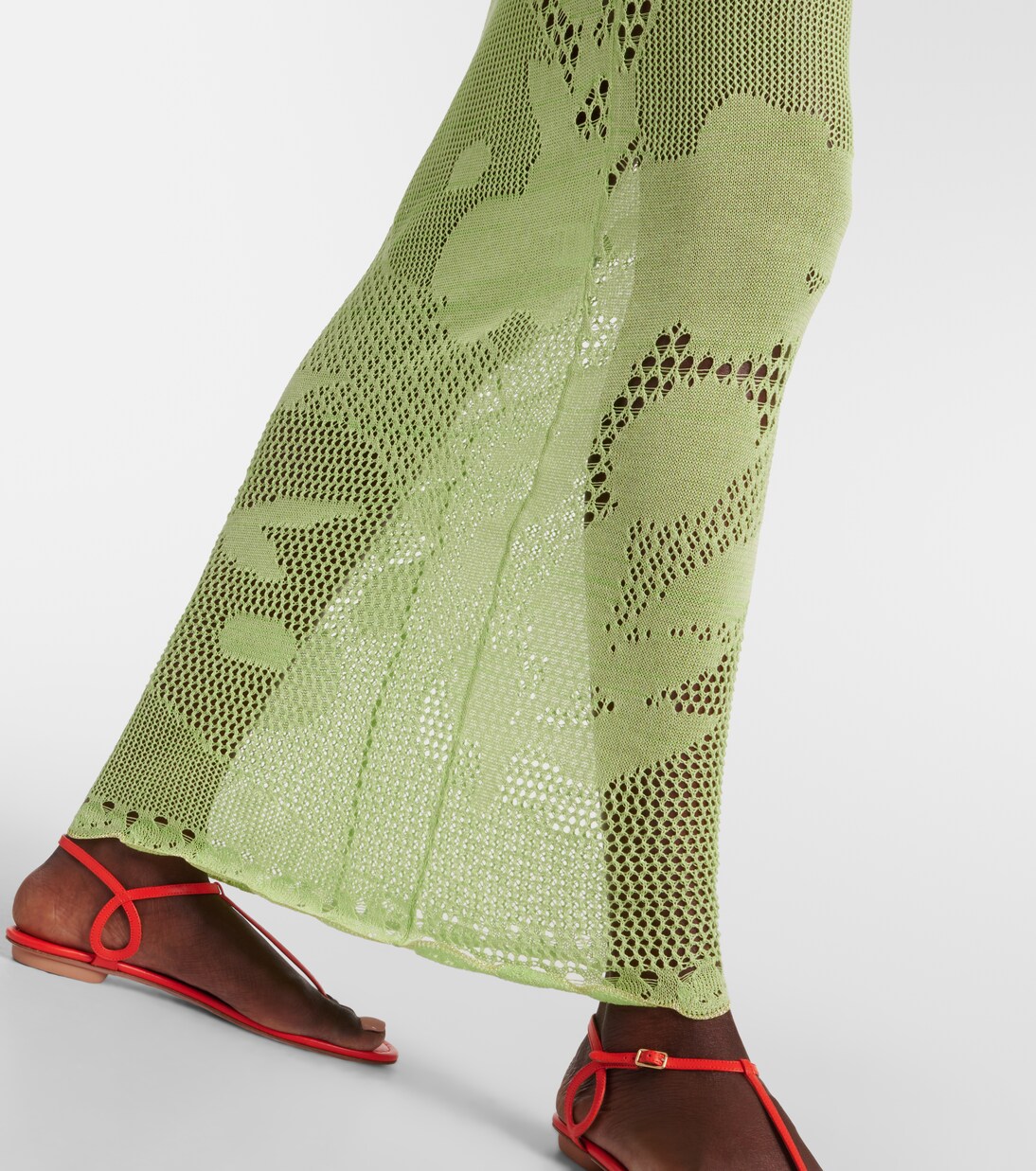 Robe longue Natalie en coton mélangé | Roberta Einer