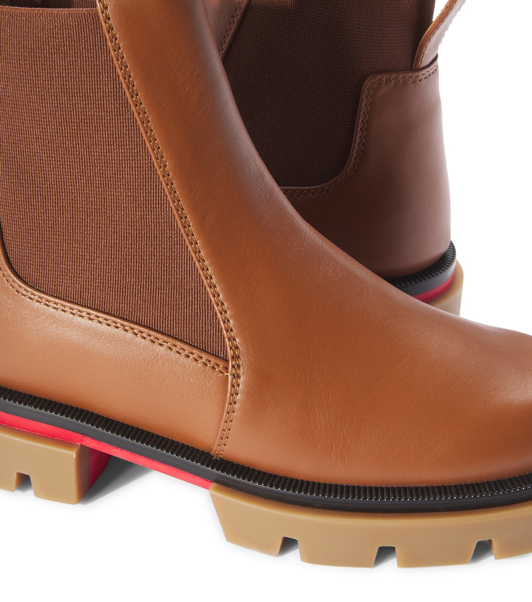 Marchacroche leather Chelsea boots | Christian Louboutin Kids