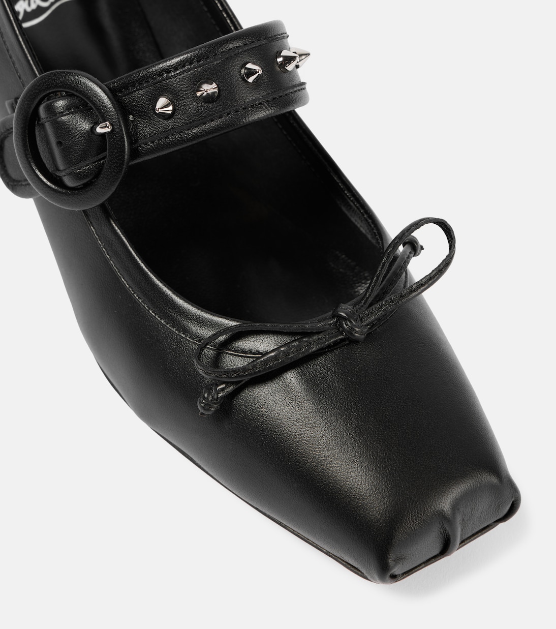 Mamastrapita Spikes leather Mary Jane flats | Christian Louboutin