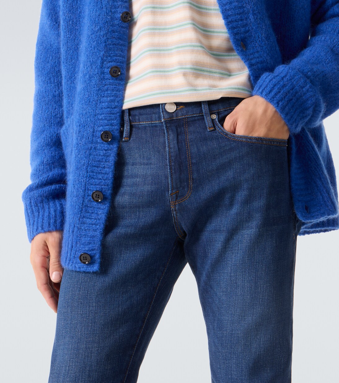 Mid-Rise Slim Jeans L'Homme | Frame