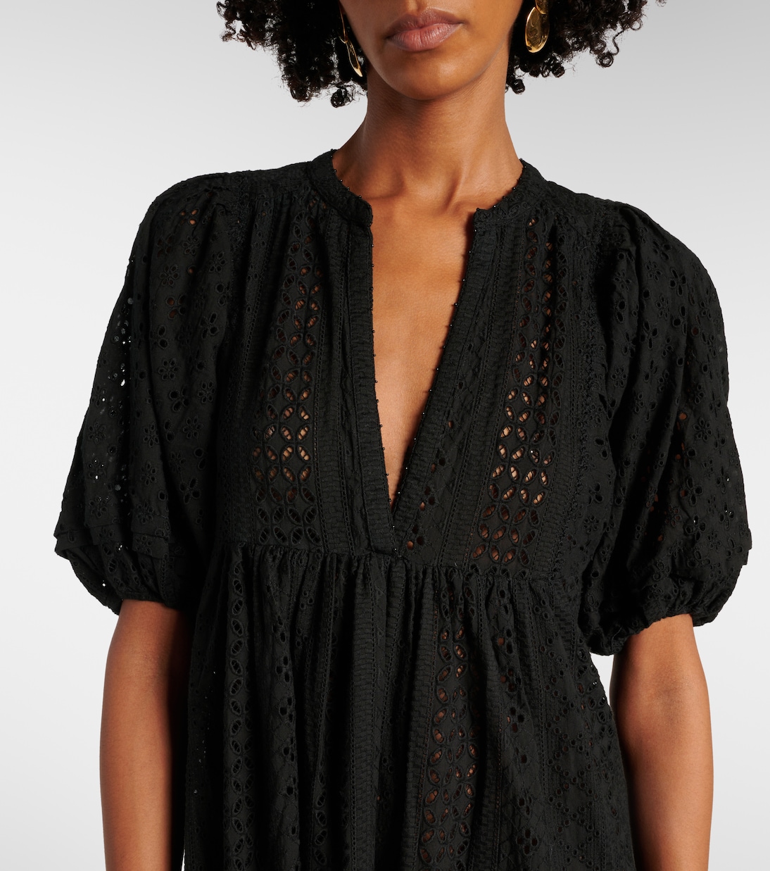 Midikleid aus Baumwolle | Poupette St Barth