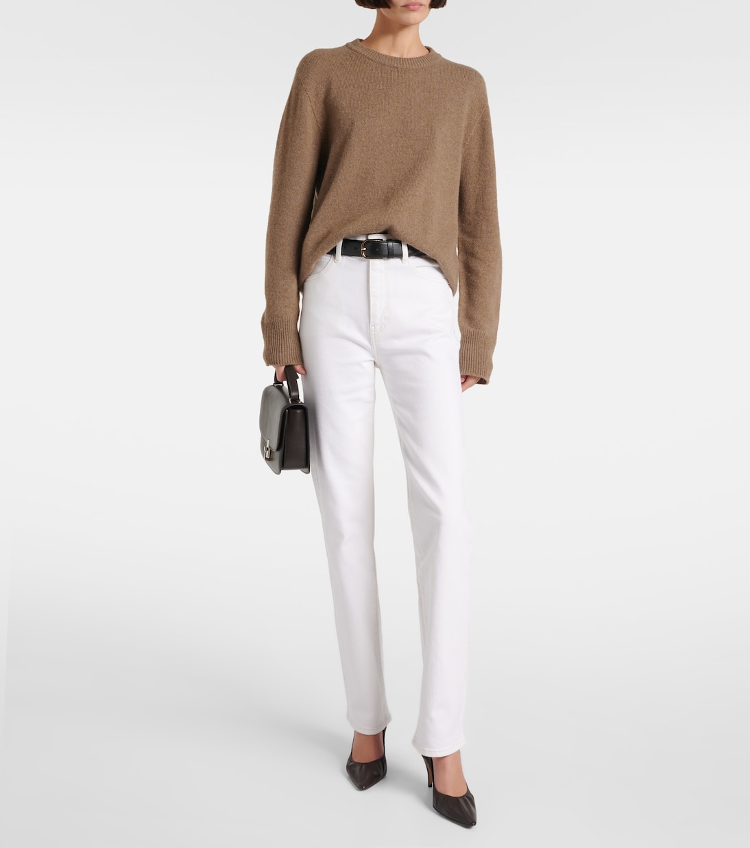 The Ruler high-rise straight jeans | Frame