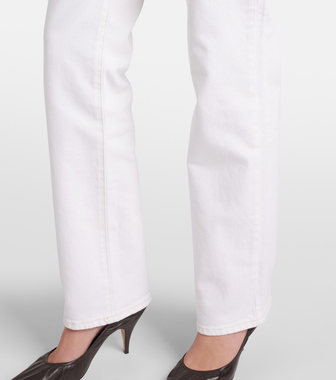 The Ruler high-rise straight jeans | Frame