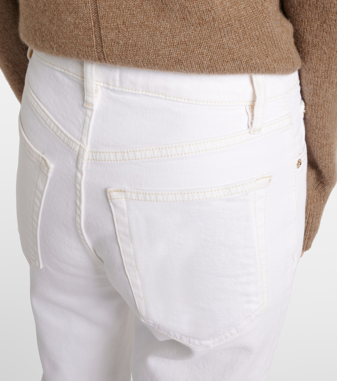 The Ruler high-rise straight jeans | Frame