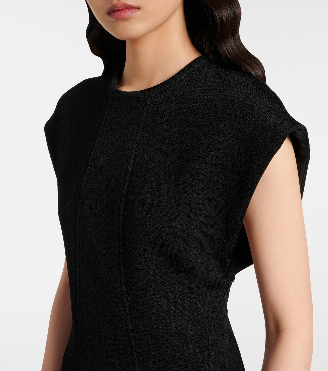 Midikleid aus Rippstrick | Jil Sander