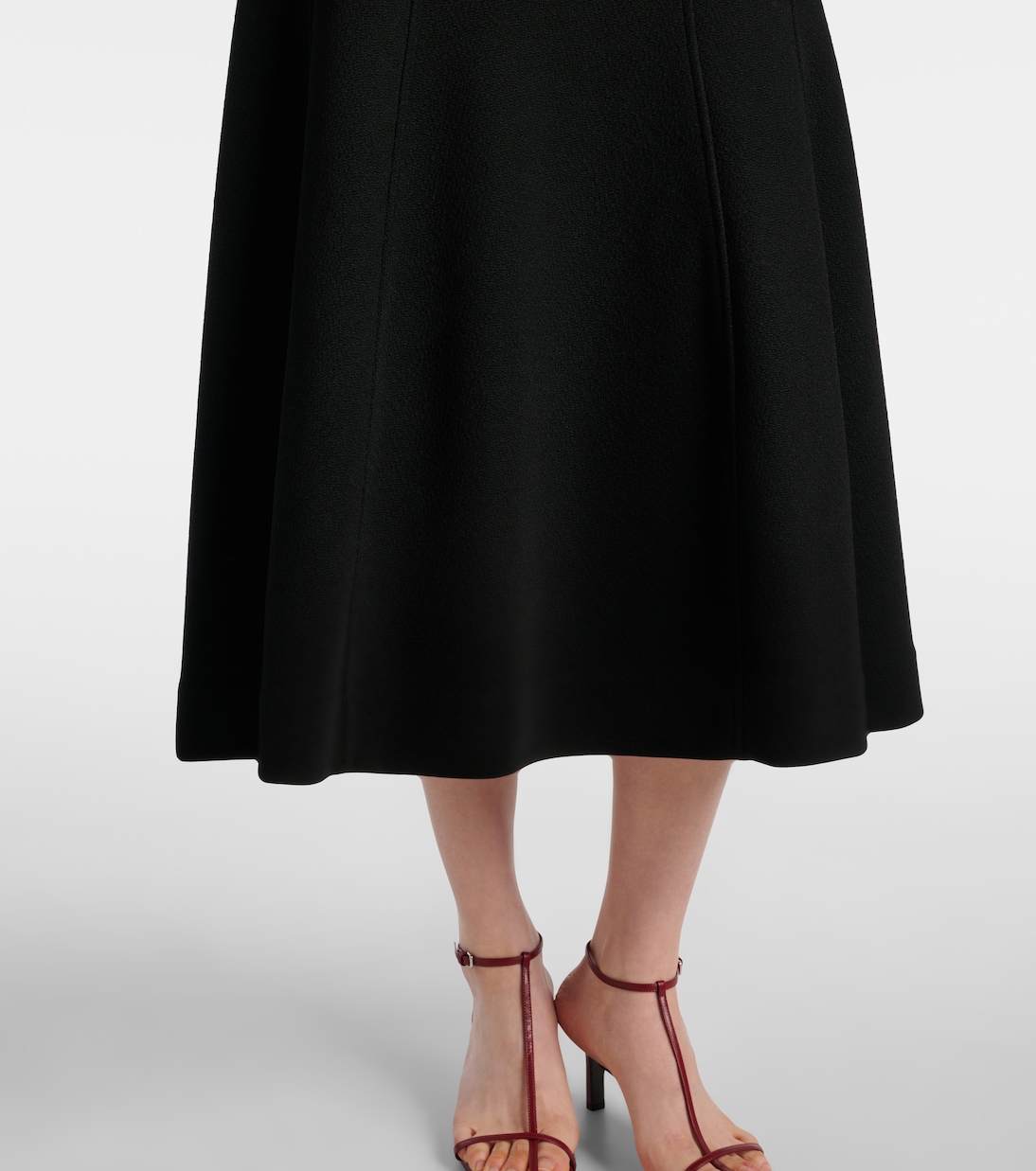Midikleid aus Rippstrick | Jil Sander