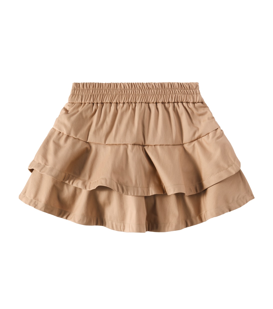 Top in misto cotone con volant | Monnalisa