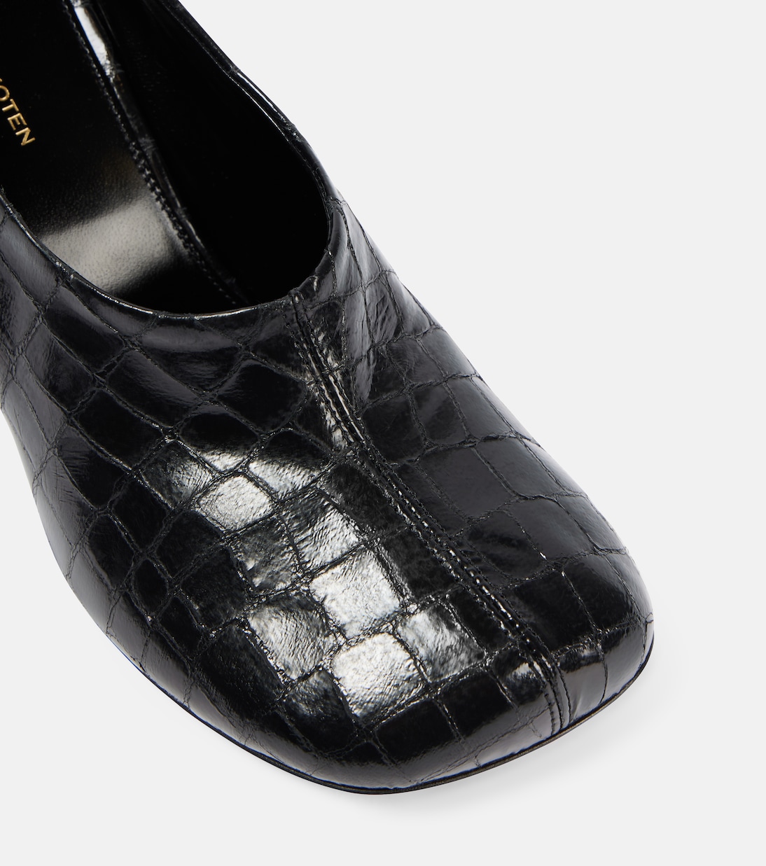 Pumps 75 aus Leder | Dries Van Noten