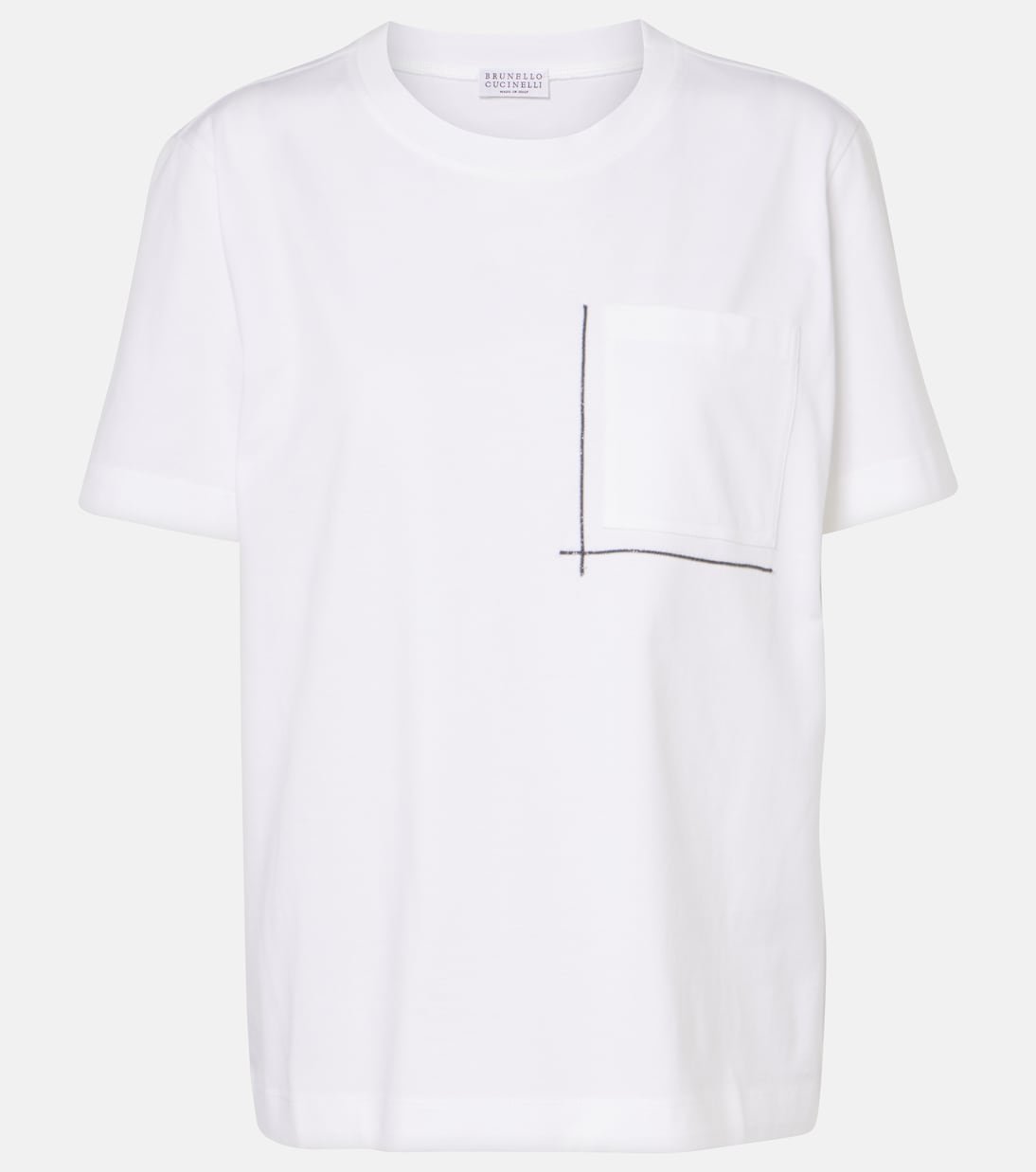 Cotton jersey T-shirt | Brunello Cucinelli