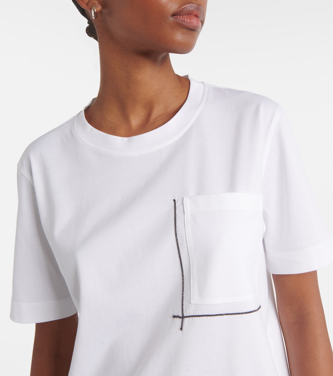 Cotton jersey T-shirt | Brunello Cucinelli