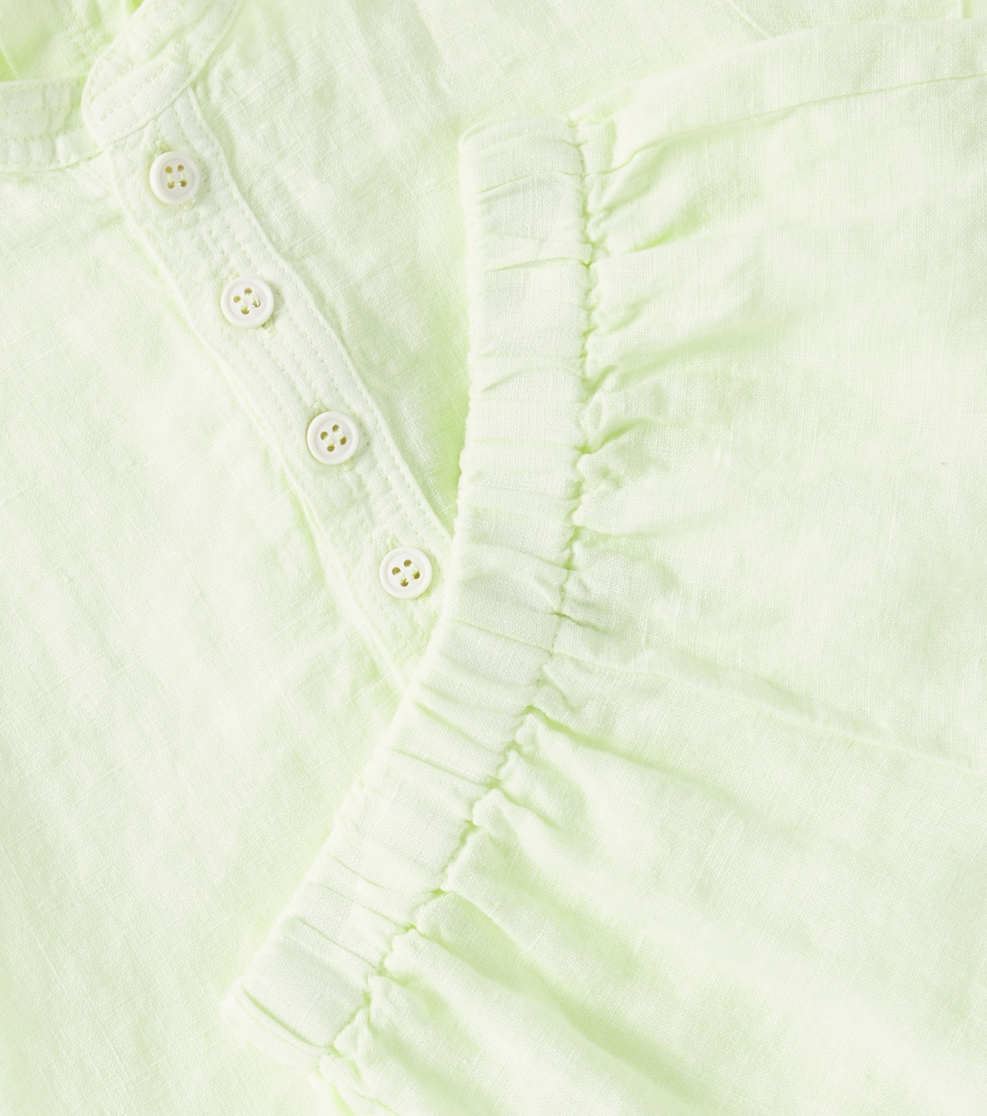 Baby Set aus Hemd und Shorts aus Leinen | Il Gufo