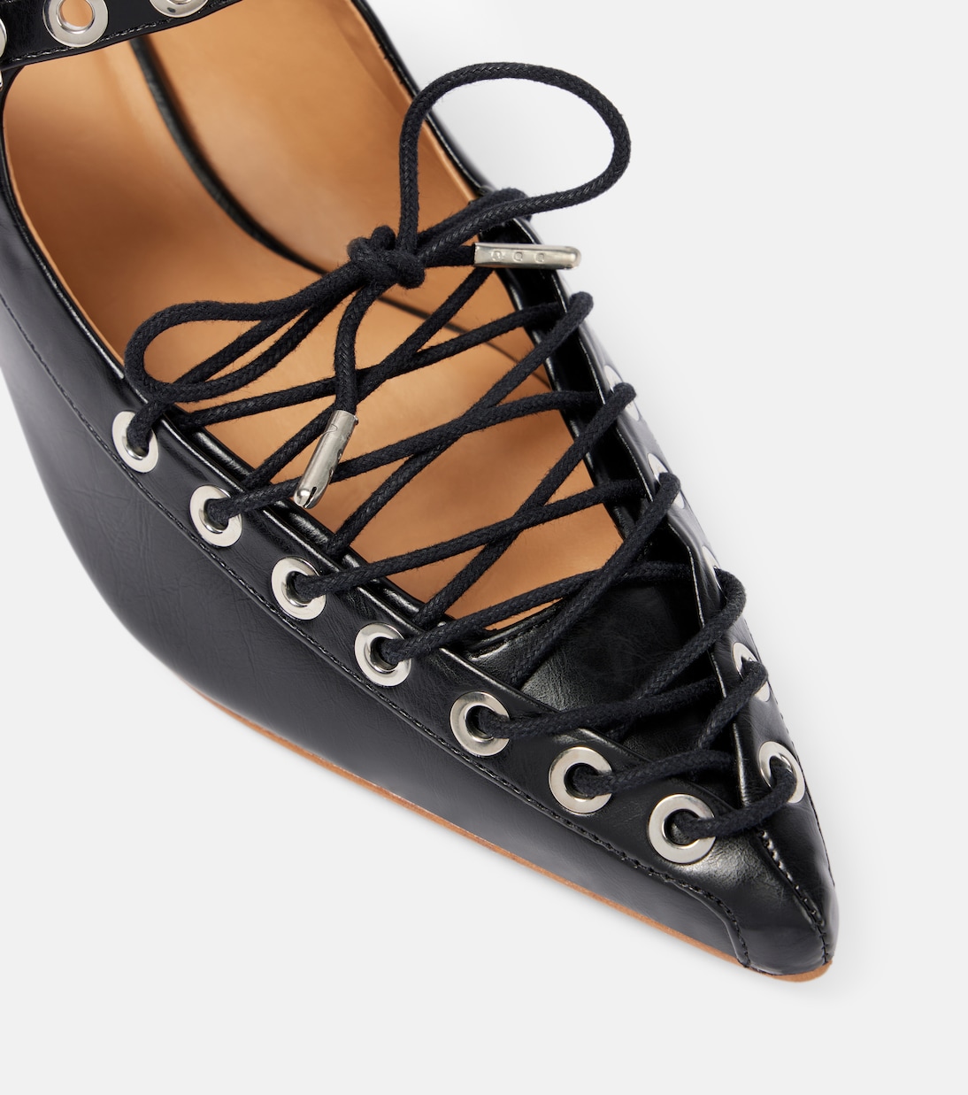 Mules en cuir synthétique | Ganni